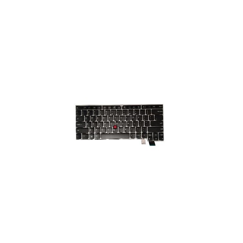 Teclado Lenovo 01ER898 UK QWERTY Retroiluminado reacondicionado