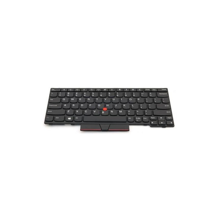 Lenovo 01YP079 Teclado Danés QWERTY Retroiluminado Negro