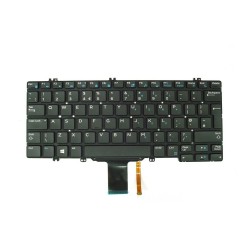 Clavier Dell 0JF8W7 reconditionné UK QWERTY avec rétroéclairage