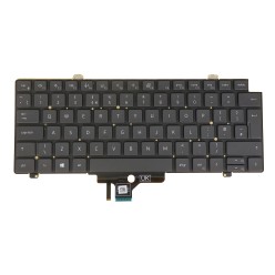 Tastatur Dell 0G7FK7 Englisch UK mit Beleuchtung | Wiederaufbereitet