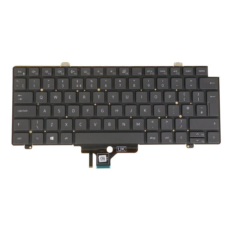 Tastatur Dell 0G7FK7 Englisch UK mit Beleuchtung | Wiederaufbereitet