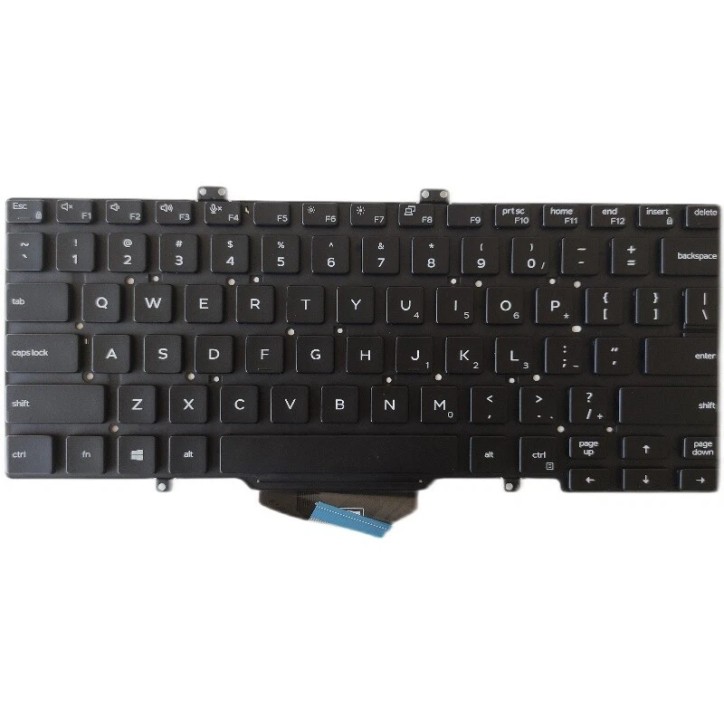 Teclado Dell 0GY5TC Inglés EEUU QWERTY para Latitude E3400 Negro