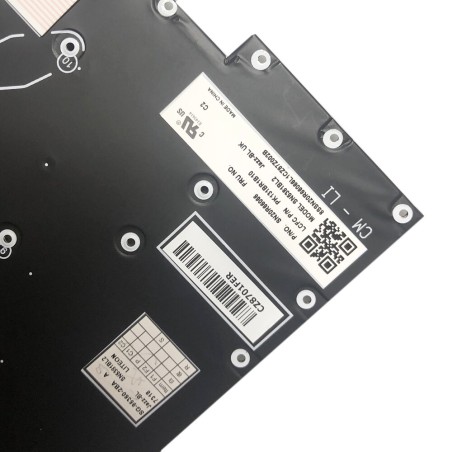 Tastatur Lenovo Dänisch SN20R66050 mit Beleuchtung T490s T495s