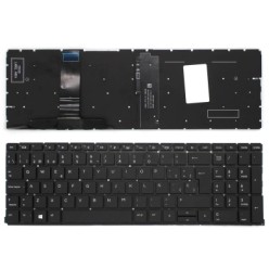 Teclado HP SN6195BLZ QWERTY ProBook 450/455/650 G8 Plata