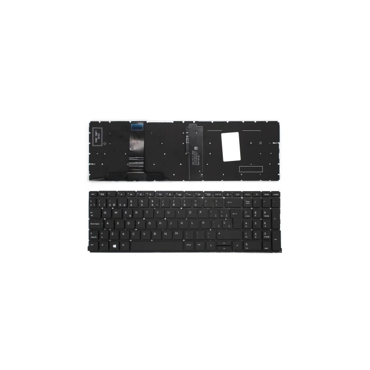 Teclado HP SN6195BLZ QWERTY Inglés EE.UU. Plata [R4]