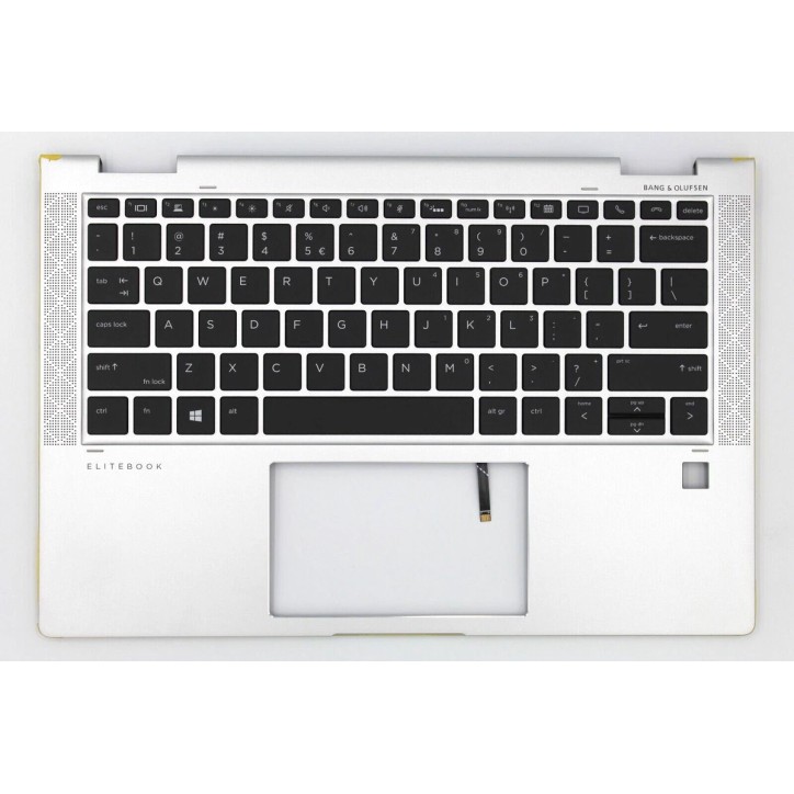 HP Teclado X360 1030 G3 Inglés EEUU QWERTY Plata [R4]