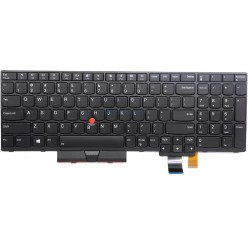 Teclado Lenovo US QWERTY ThinkPad T570-T580-P51s-P52s Negro