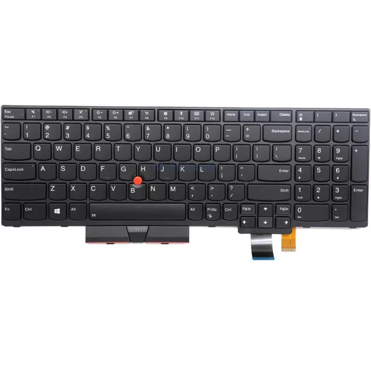 Lenovo Teclado US QWERTY ThinkPad T570/T580/P51s/P52s Negro [R4]