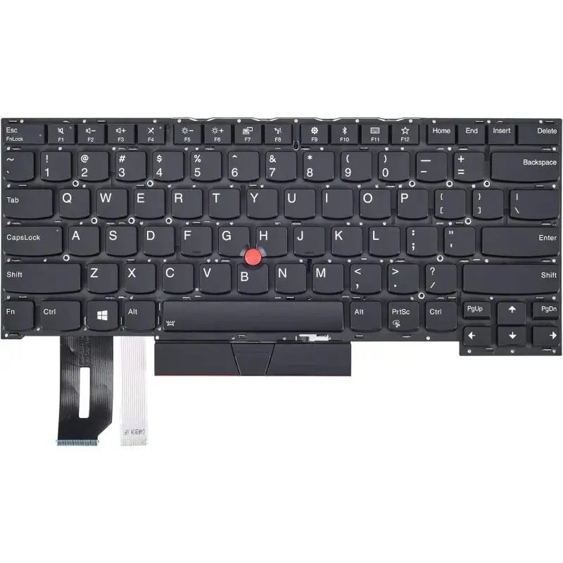 Tastatur Lenovo SN20R66063 Nordisch QWERTY Wiederbeschafft