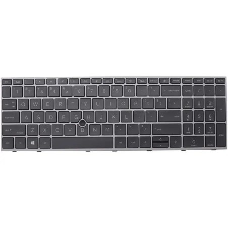 Wiederbeschaffter HP M17094-001 US-Englisch-QWERTY-Tastatur