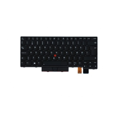 Tastatur Lenovo ThinkPad Dänisch mit Beleuchtung Reconditioned