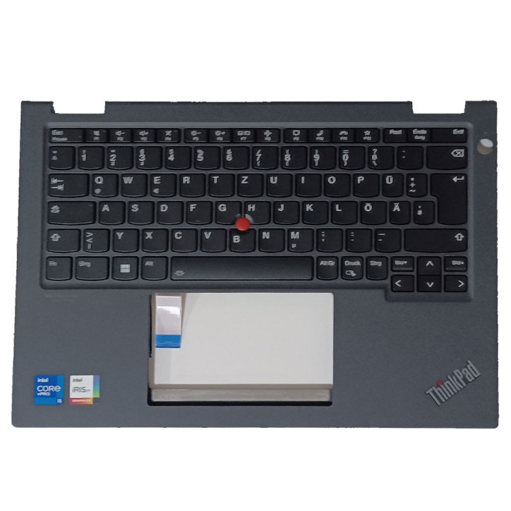Lenovo Teclado Alemán QWERTZ para ThinkPad X13 Yoga G2 Negro [R4]