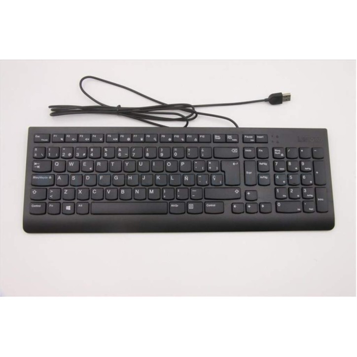 Teclado USB Slim QWERTY Español Negro