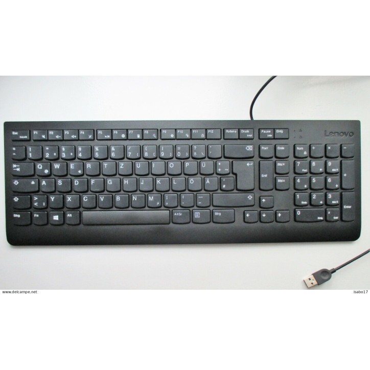Teclado Lenovo Calliope G2 QWERTZ Alemán USB
