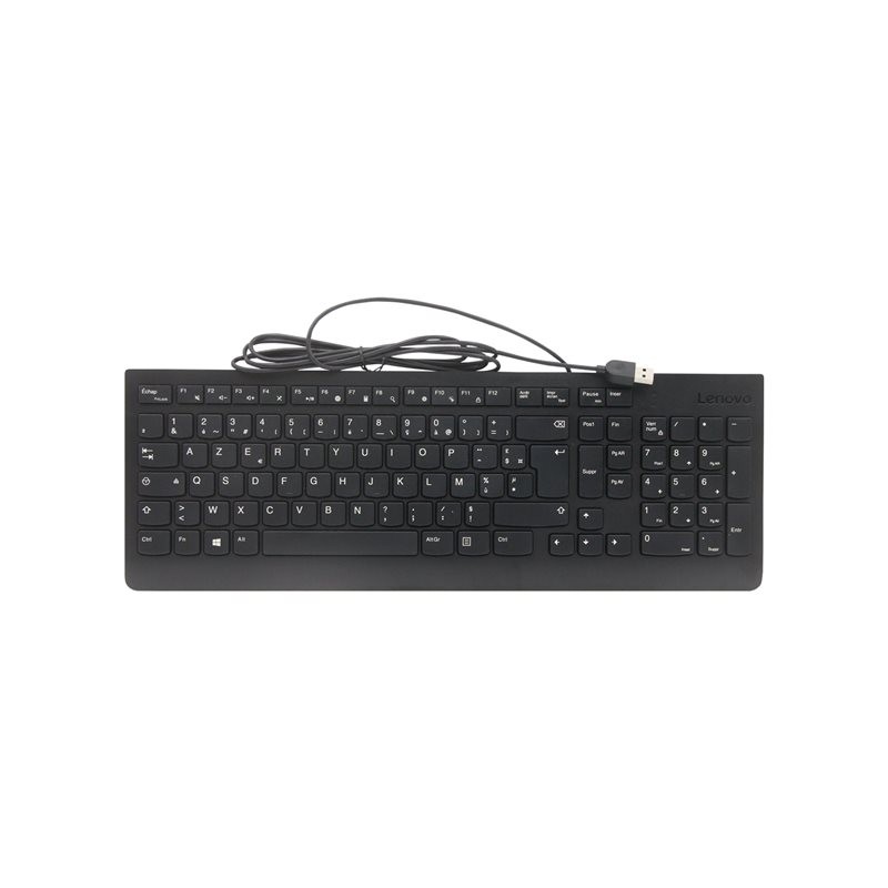 Wiederaufbereiteter Lenovo USB-Slim-Tastatur mit französischer AZERTY-Tastatur