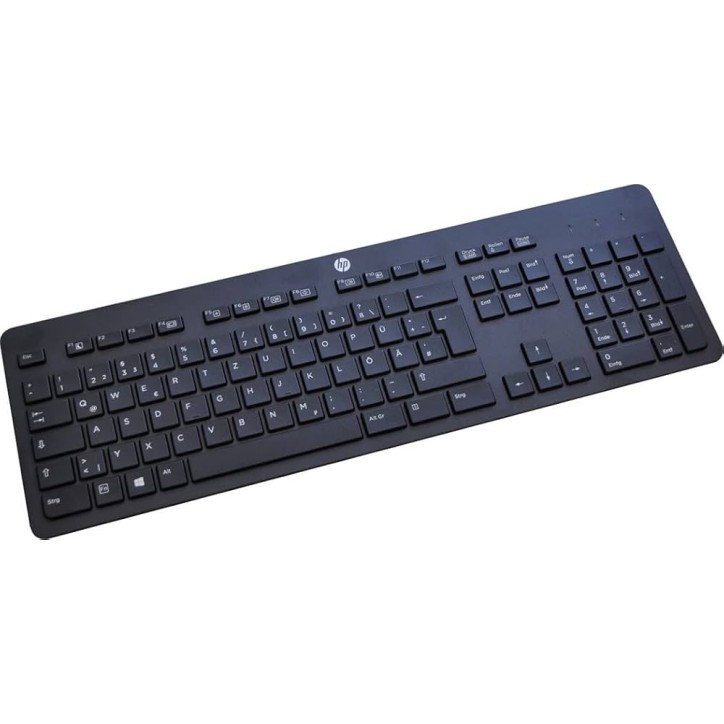 HP USB Business Slim Keyboard QWERTZ Alemán HP USB Business Slim Keyboard QWERTZ Alemán
