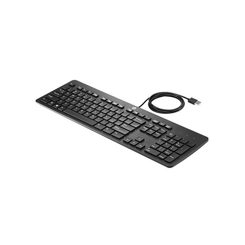 Wiederbeschaffter HP USB Business Slim Tastatur QWERTY USA