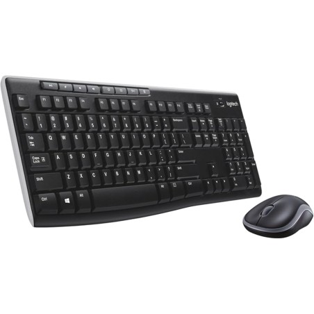 Logitech MK270 Combo Teclado y Ratón Inalámbrico Reacondicionado