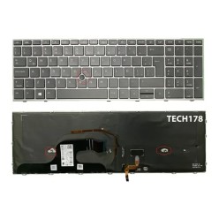 Tastatur HP M20128-041 Deutsch QWERTZ ZBook Fury 17 G7 G8