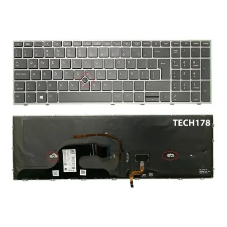 Tastatur HP M20128-041 Deutsch QWERTZ ZBook Fury 17 G7 G8