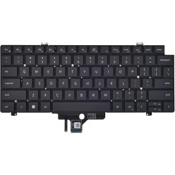 Dell-Tastatur 0MV4X8 Spanisch QWERTY mit Beleuchtung Neuwertig