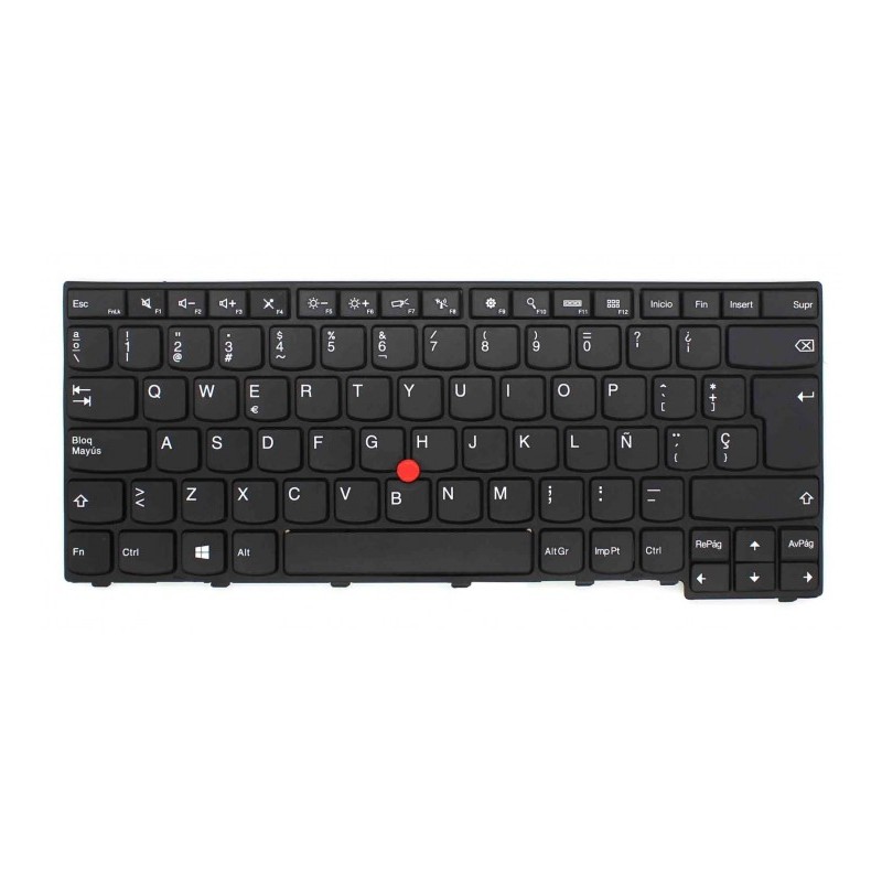 Tastatur Lenovo 04Y0871 Dänisch QWERTY T440 T450 T460 Renoviert