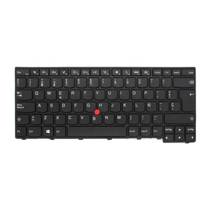 Teclado Lenovo 04Y0871 Danés QWERTY No Retroiluminado