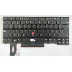 Teclado Lenovo 01YP345 Portugués QWERTY Reacondicionado