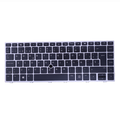HP L12377-061 UK-Tastatur für EliteBook 745, 840 G5 und G6, Renoviert