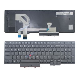 Tastatur Lenovo 01HX215 QWERTY UK ThinkPad T580/T570/P52S