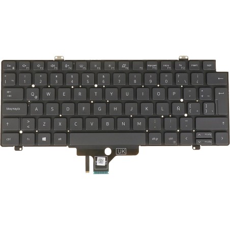 Wiederaufbereiteter Dell-Rückleucht-Tastatur 0MV4X8 0CW3R5 QWERY USA