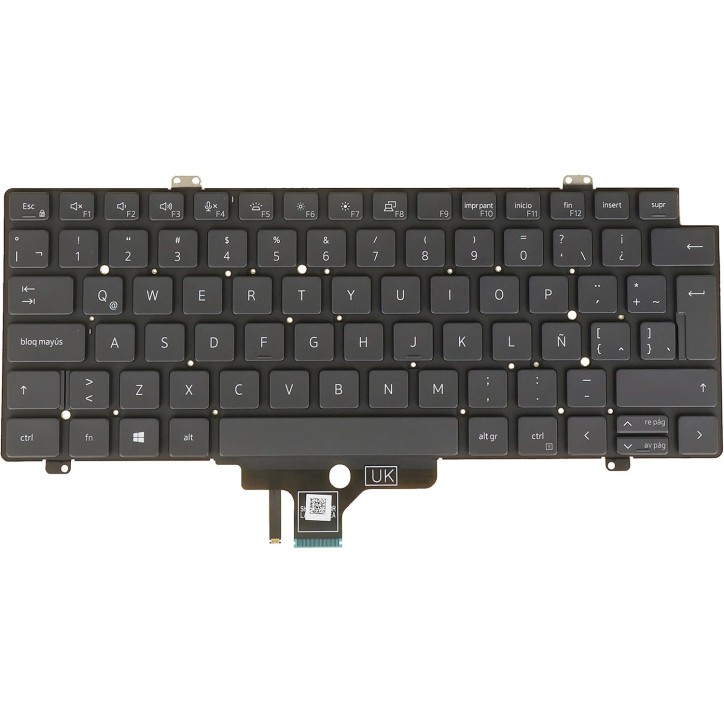 Teclado Dell Retroiluminado QWERY USA para Latitude
