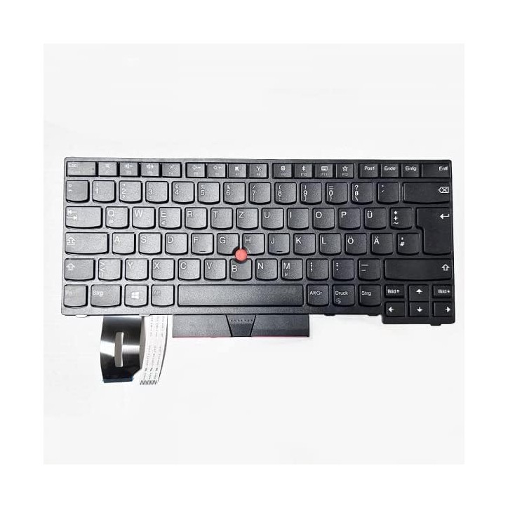 Teclado Lenovo 01YP337 Italiano QWERTY Negro No Retroiluminado [R4]