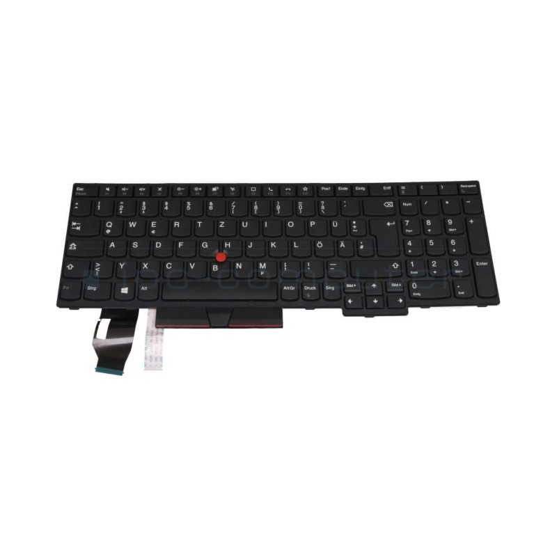 Clavier Lenovo 5N20V78033 Nordique QWERTY avec rétroéclairage
