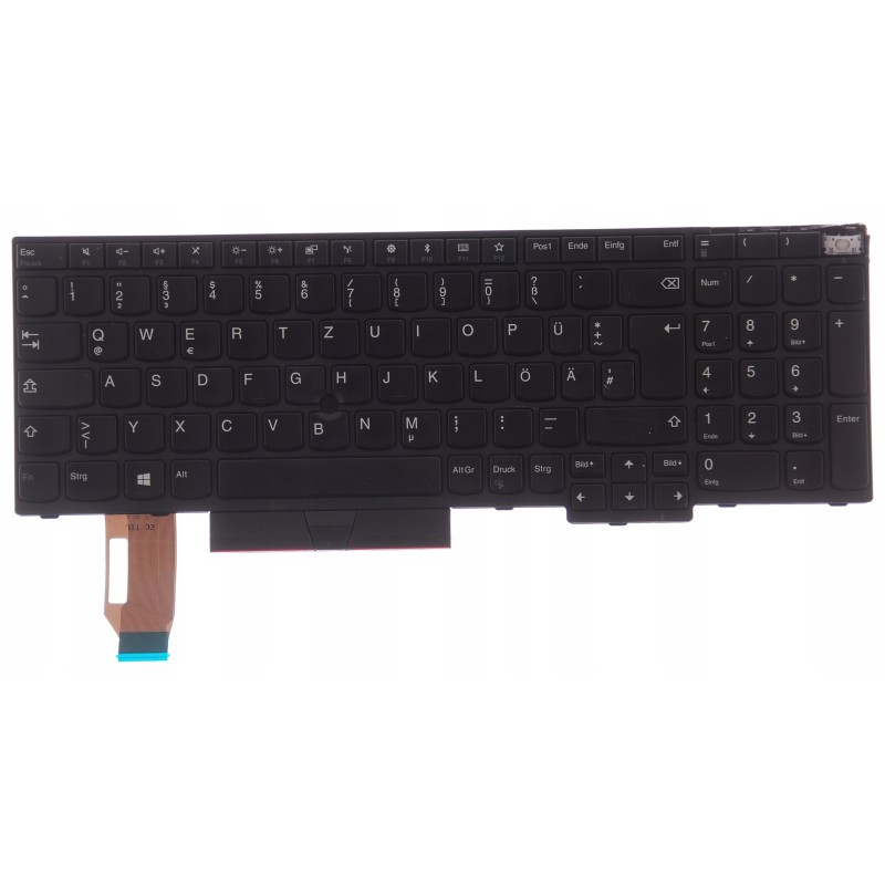 Teclado Lenovo 01YP572 01YP652 Alemán QWERTZ Reacondicionado