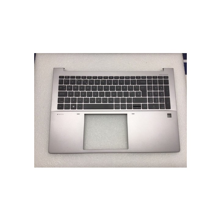 Teclado HP N13635-031 QWERTY Inglés/Irlandés Plata [R4]