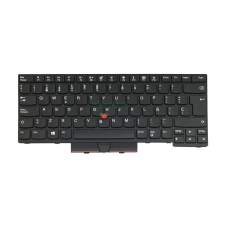 Teclado Lenovo 01YP531 AZERTY FR Retroiluminado Reacondicionado
