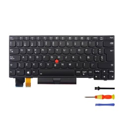 Teclado Lenovo ThinkPad L13 Gen 1 Francés AZERTY Retroiluminado