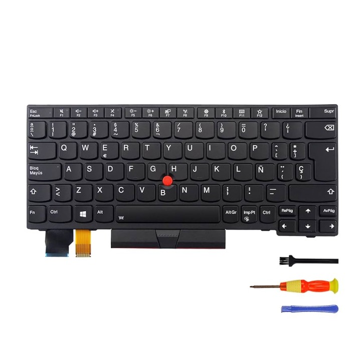 Teclado Lenovo ThinkPad L13 Gen 1 Francés (AZERTY) Retroiluminado [R4]