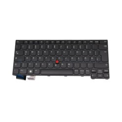 Wiederbeschaffter, beleuchteter, schweizerisches QWERTY-Tastatur-Modell 5N21H76775 von Lenovo