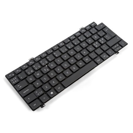 Dell-Tastatur 0JCFCY Nordic mit Rückstrahlung Refurbished