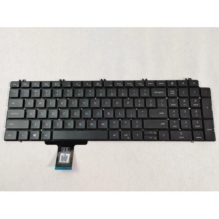 Dell Precision 0M8M7D italienisch beleuchtetes Tastatur Reconditioniert