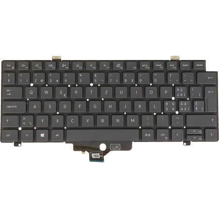 Wiederaufbereiteter Dell 0KHHRV Swiss German QWERTZ-Tastatur