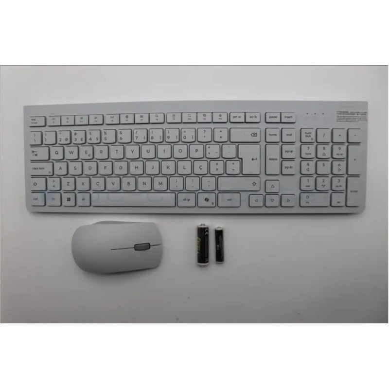 Lenovo Eos3 Combo Teclado Ratón Inalámbrico Blanco PT Reacondicionado