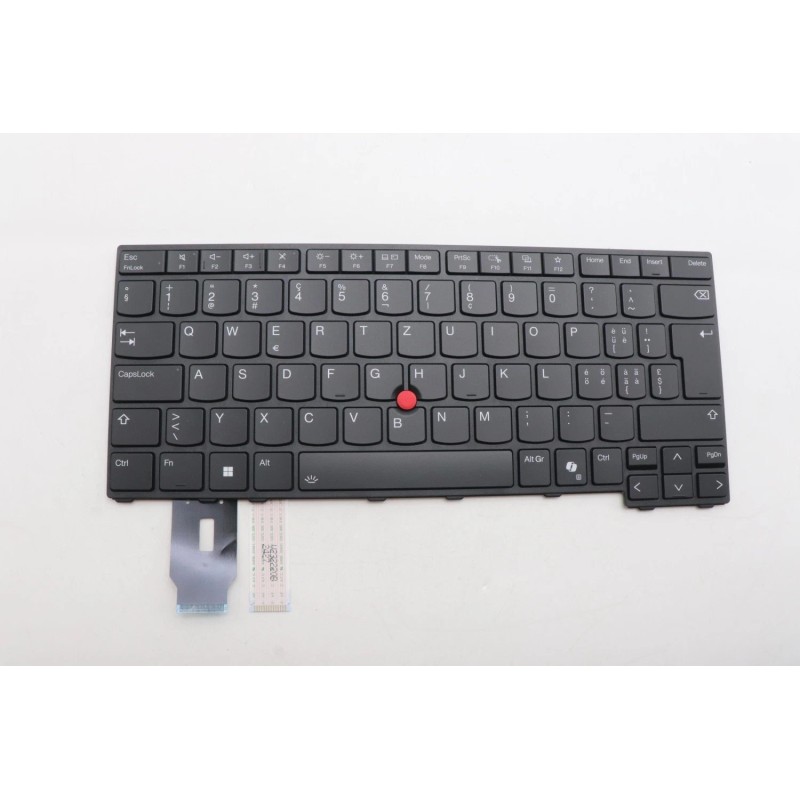 Clavier Lenovo 5N21M38340 suisse QWERTZ rétroéclairé d'occasion