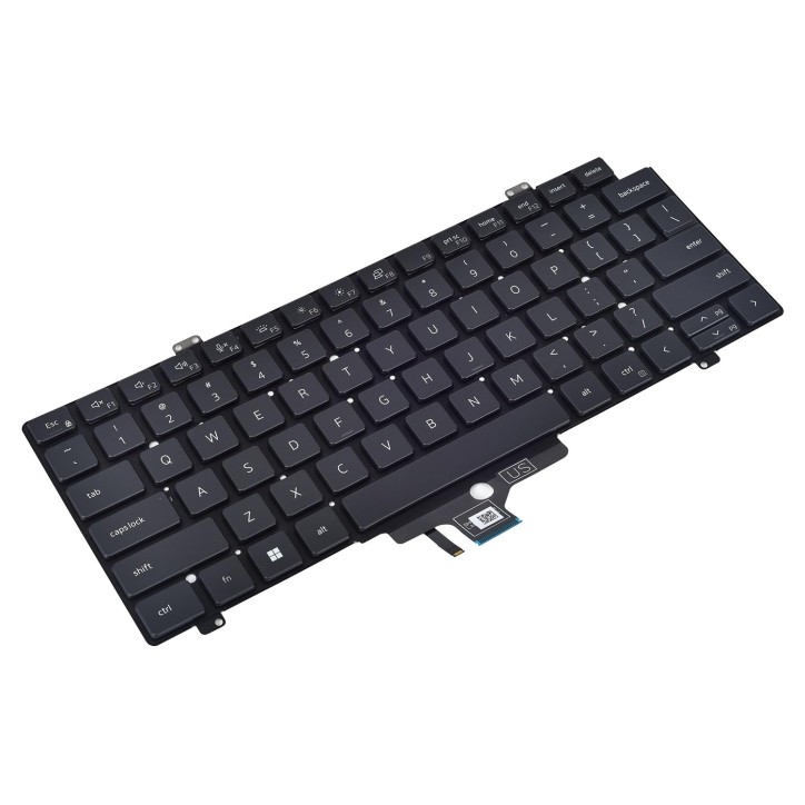 Teclado Dell 0NT58M Alemán (QWERTZ) Retroiluminado Negro [R4]