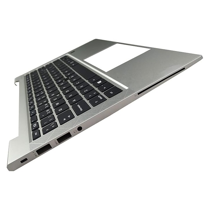 Teclado HP L87607-041 L87608-041 Alemán QWERTZ Plata