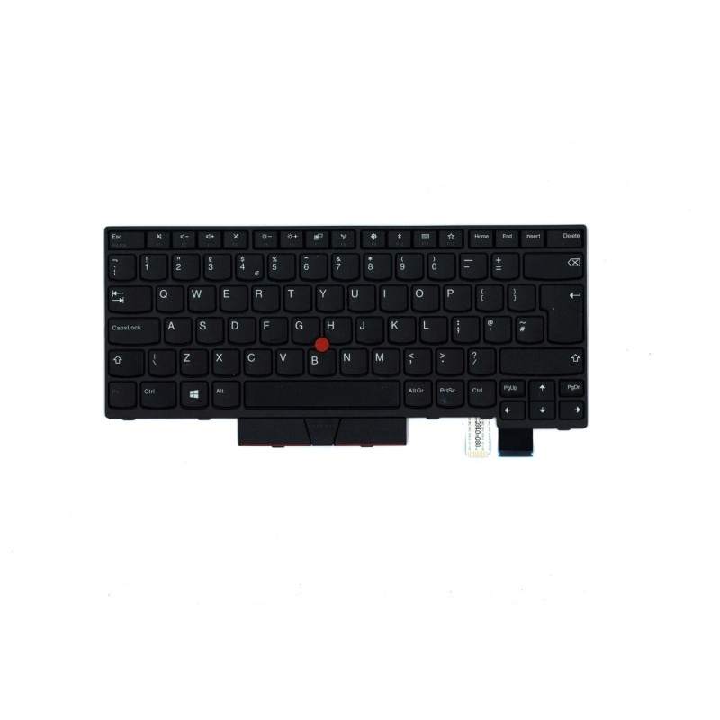 Clavier Lenovo 01HX327 Anglais International QWERTY Reconditionné