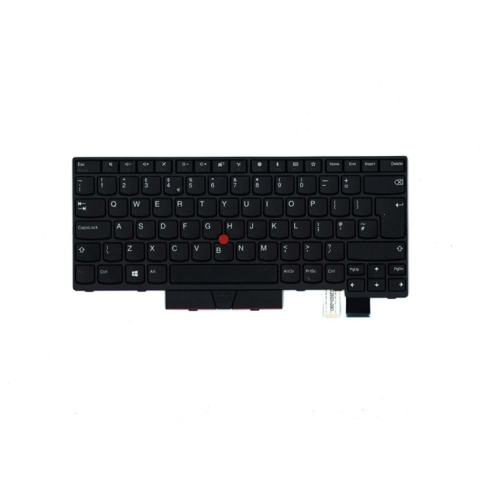 Lenovo 01HX327 Teclado Inglés Internacional QWERTY Negro Lenovo 01HX327 Teclado Inglés Internacional QWERTY Negro
