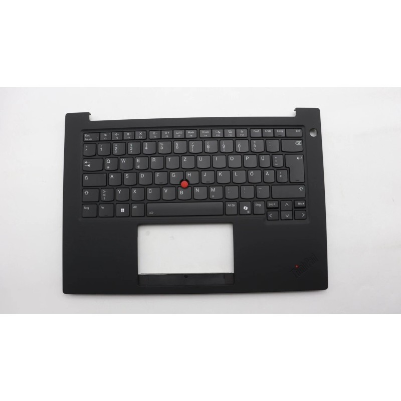Teclado Lenovo SN21M37908 Suizo QWERTZ Retroiluminado Negro